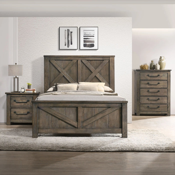 Maverick Panel Bedroom Set in Antique Grey - Tony’s Furniture Store & Linen (GA) - Multi Location