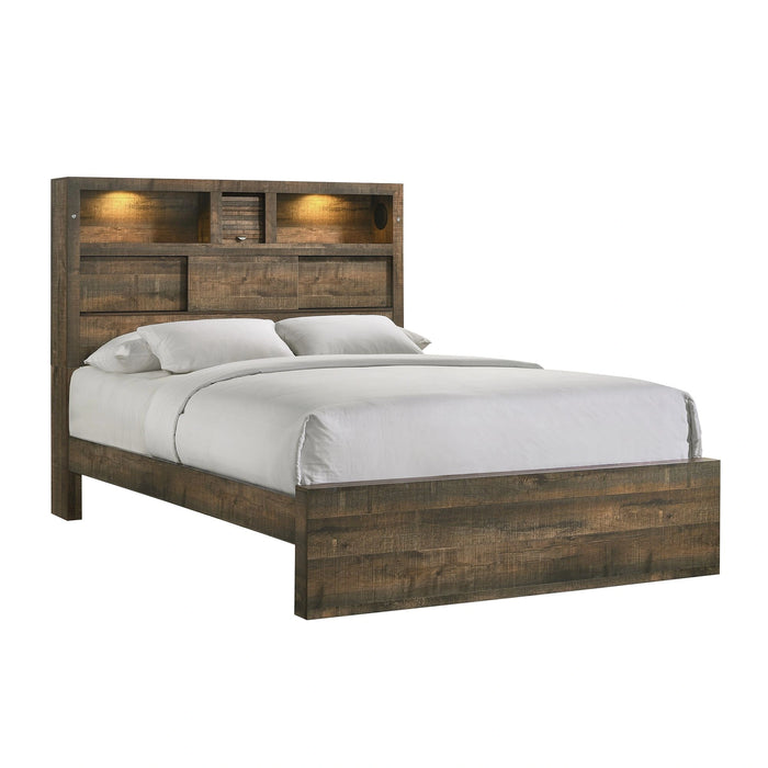 Bailey Bookcase Panel Bedroom Set with Bluetooth - Tony’s Furniture Store & Linen (GA) - Multi Location