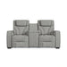 Blitz Motion Loveseat with Console, and LED - Tony’s Furniture Store & Linen (GA) - Multi Location