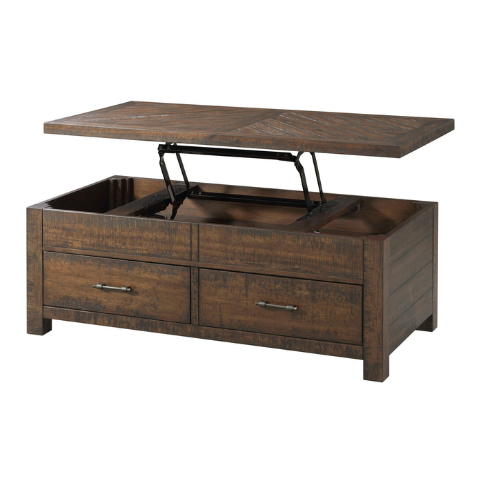 Jax Occasional Table Set in Cherry - Tony’s Furniture Store & Linen (GA) - Multi Location