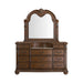 Cadenza Dresser and Mirror Set in Brown - Tony’s Furniture Store & Linen (GA) - Multi Location