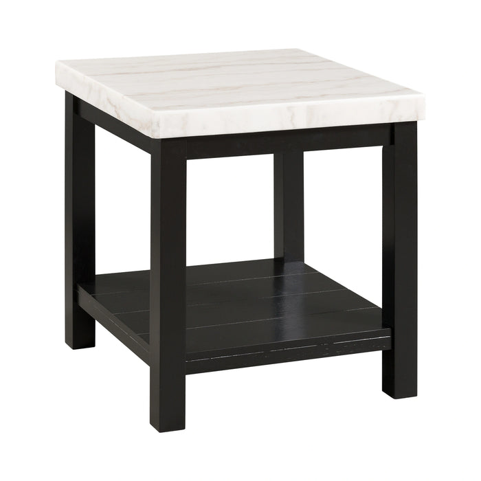 Marcello w/ White Top - End table - Tony’s Furniture Store & Linen (GA) - Multi Location
