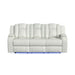 Carlo Power Motion Sofa with Power Headrest, Dropdown Table, Power Strip, LED and Reading Light - Tony’s Furniture Store & Linen (GA) - Multi Location