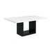 Valentino White 5PC Dining Set-Table & Four Chairs - Tony’s Furniture Store & Linen (GA) - Multi Location
