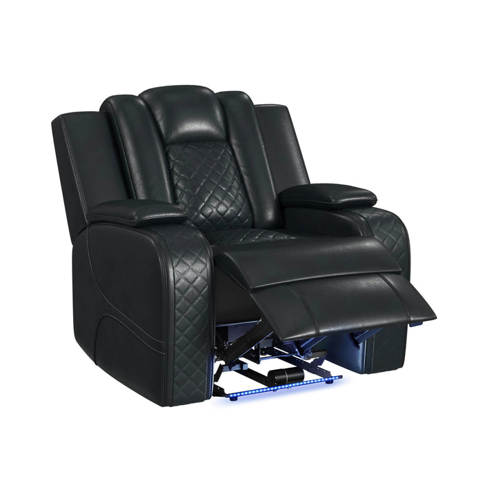 Carlo Power Motion Recliner with Power Headrest, LED - Tony’s Furniture Store & Linen (GA) - Multi Location