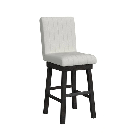 Jemma Swivel Bar Stool with Beige Linen in Dark Espresso (2 Per Carton) - Tony’s Furniture Store & Linen (GA) - Multi Location