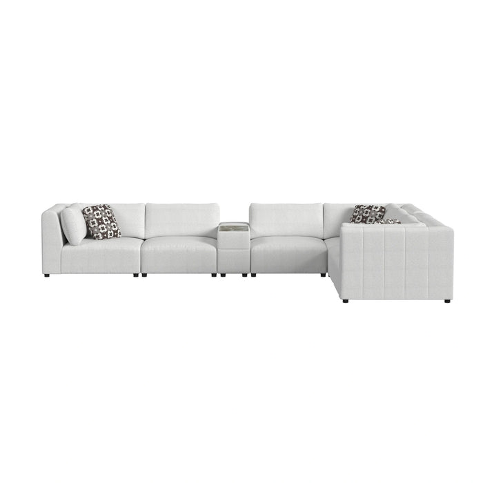 Zandara Modular Set in Olefin Beige - Tony’s Furniture Store & Linen (GA) - Multi Location