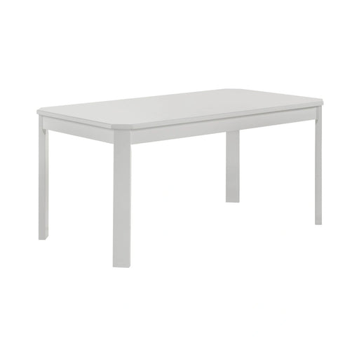 Travis Youth 5PC Dining Set with Table and 4 Chairs in White - Tony’s Furniture Store & Linen (GA) - Multi Location