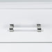 Irvine Mini Dressing Table with Stool, LED and USB in Glossy White - Tony’s Furniture Store & Linen (GA) - Multi Location