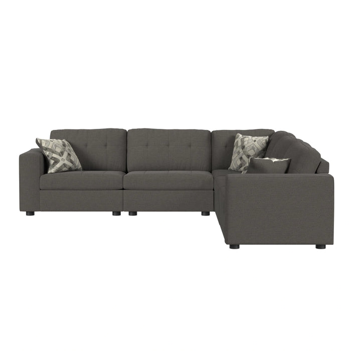 Options One Corner in Palmer Plus Ash with 1 Pillow 20"" - Tony’s Furniture Store & Linen (GA) - Multi Location