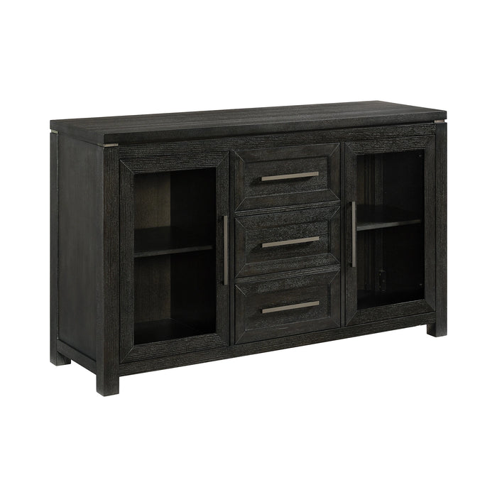 Elodie Server in Charcoal - Tony’s Furniture Store & Linen (GA) - Multi Location