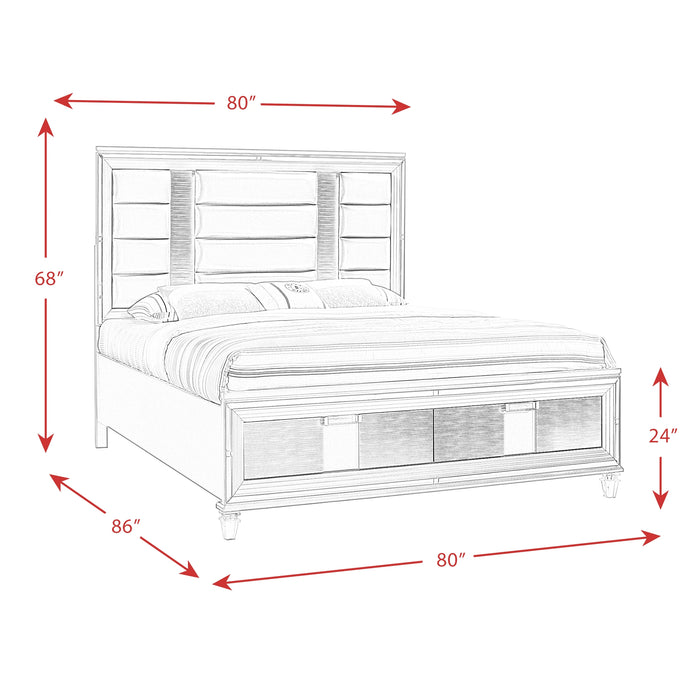 Twenty Nine Bed White - Tony’s Furniture Store & Linen (GA) - Multi Location