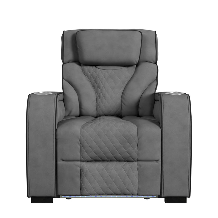 Blitz Motion Recliner with LED - Tony’s Furniture Store & Linen (GA) - Multi Location