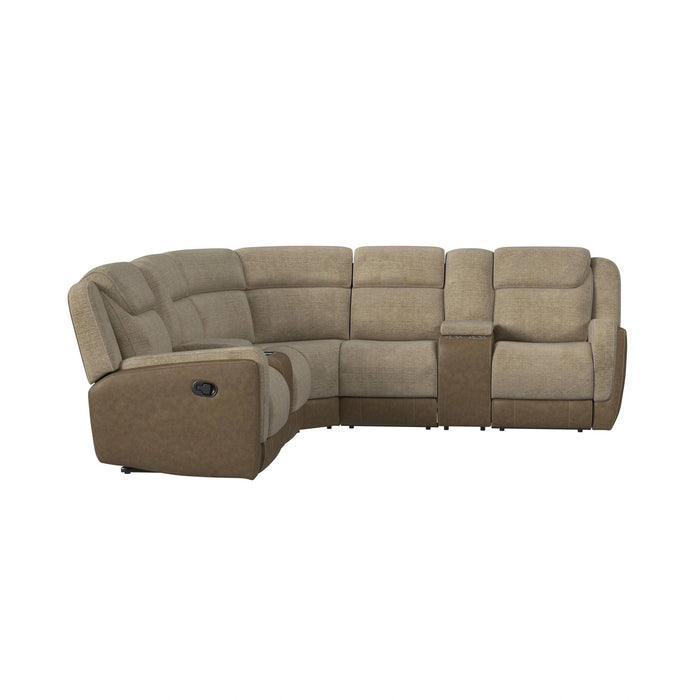 Hornet 3PC Sectional Set with Console and 2 Recliners - Tony’s Furniture Store & Linen (GA) - Multi Location