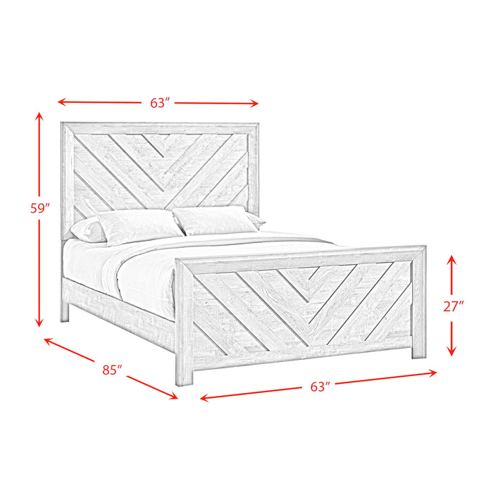 Ellen Panel Bedroom Set in White - Tony’s Furniture Store & Linen (GA) - Multi Location