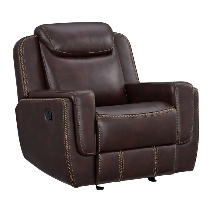 Panther Glider Motion Recliner in Neono Brown