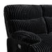Admiral Loveseat with Console in Masis Black - Tony’s Furniture Store & Linen (GA) - Multi Location