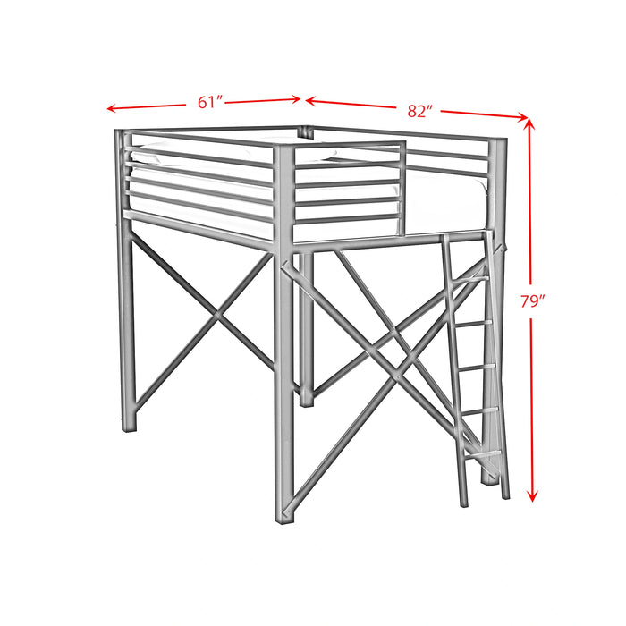 Talia Full Loft Bunk and Ladder - Tony’s Furniture Store & Linen (GA) - Multi Location