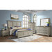Farmington 9-Drawer Dresser in Medium Brown and Washed Stone - Tony’s Furniture Store & Linen (GA) - Multi Location