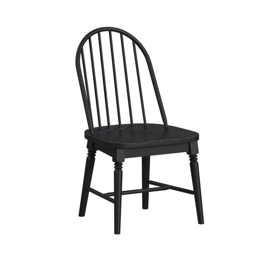 Heritage & Home Windsor Side Chair with Leveler in Black (2 Per Carton) - Tony’s Furniture Store & Linen (GA) - Multi Location