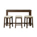 Jax Bar Table Single Pack (Table + Three Stools) in Cherry - Tony’s Furniture Store & Linen (GA) - Multi Location