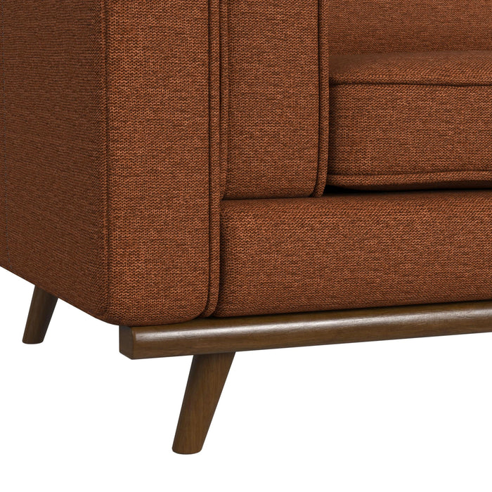 Venus Sofa with Cherry Finished Wooden Front - Tony’s Furniture Store & Linen (GA) - Multi Location