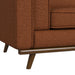 Venus Sofa with Cherry Finished Wooden Front - Tony’s Furniture Store & Linen (GA) - Multi Location