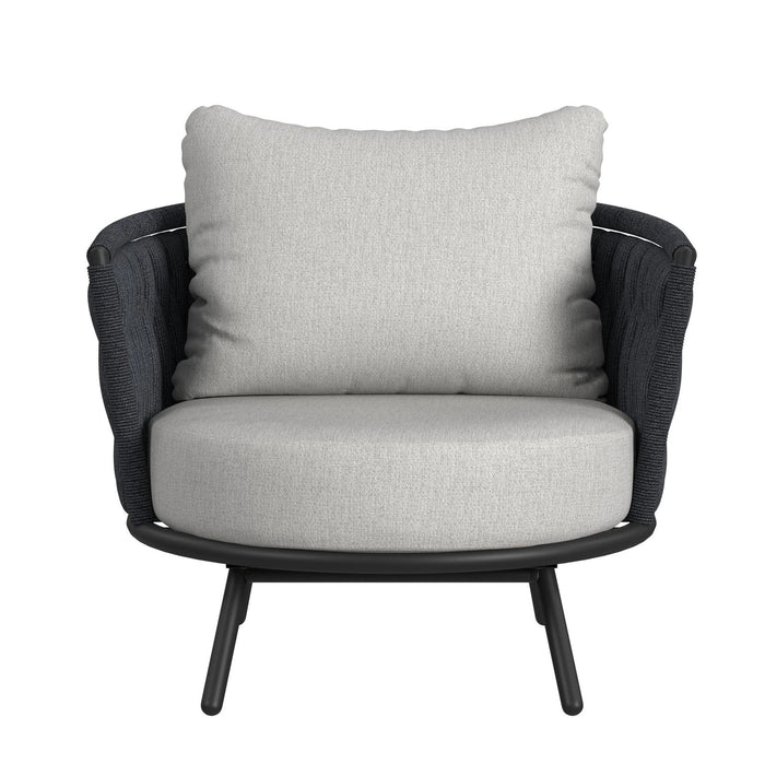 Bali Chairs with Olefin Grey in Dark Grey (2 Per Carton) - Tony’s Furniture Store & Linen (GA) - Multi Location