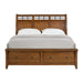 Gage Sleigh Storage Bed in Chestnut - Tony’s Furniture Store & Linen (GA) - Multi Location