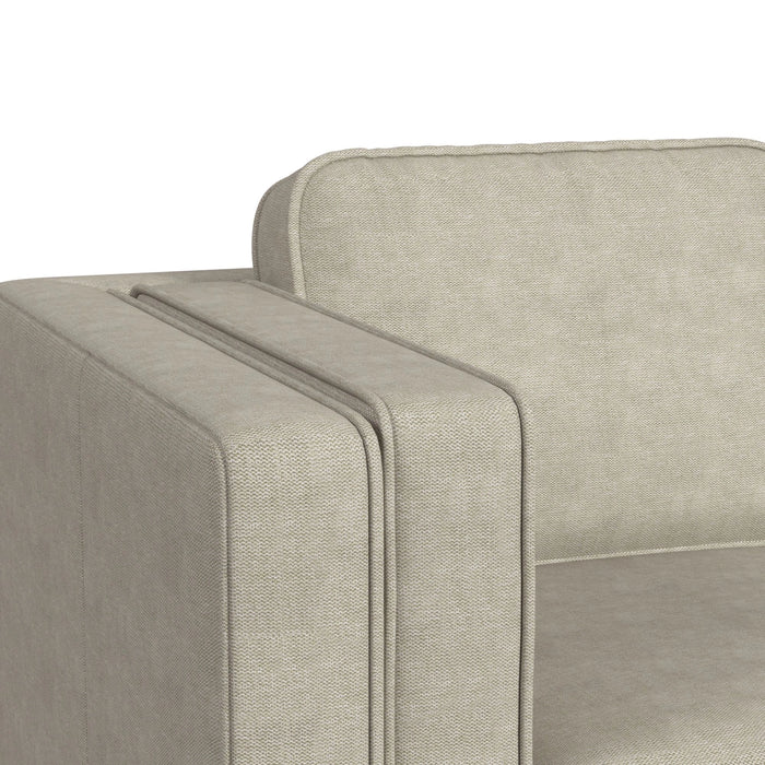 Venus Sofa with Cherry Finished Wooden Front - Tony’s Furniture Store & Linen (GA) - Multi Location