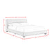 Brookhaven UPH Bed in Grey Velvet - Tony’s Furniture Store & Linen (GA) - Multi Location