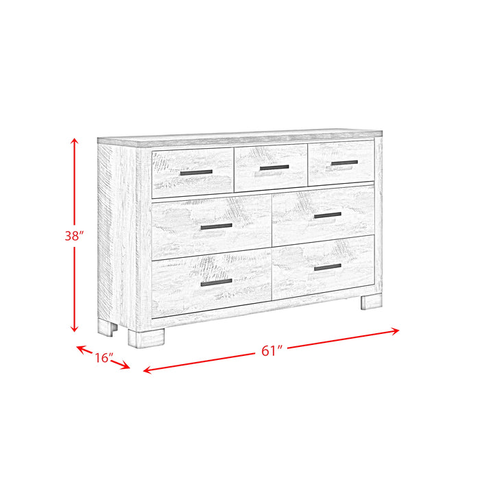 Millers Cove Dresser Two-Tone Grey (Sturdy) - Tony’s Furniture Store & Linen (GA) - Multi Location