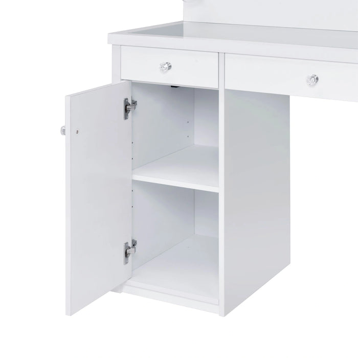 Amia Complete Dressing Table with Lightbulbs - Tony’s Furniture Store & Linen (GA) - Multi Location