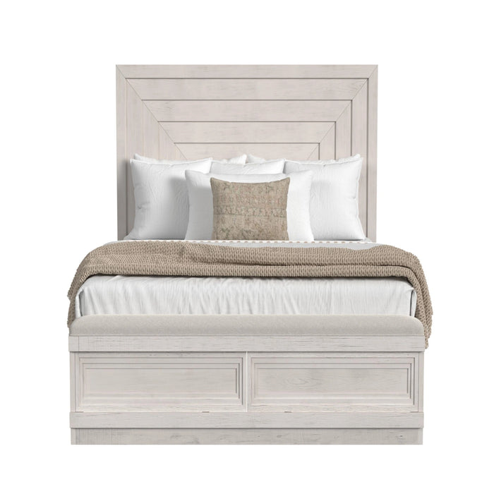 Avalanche Storage Bed in Antique White - Tony’s Furniture Store & Linen (GA) - Multi Location
