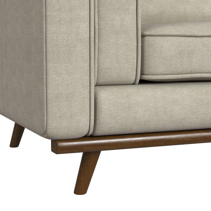 Venus Sofa with Cherry Finished Wooden Front - Tony’s Furniture Store & Linen (GA) - Multi Location