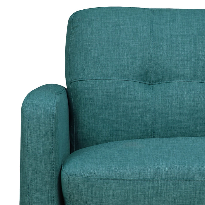 Hadley 4480 Love Seat Heirloom Teal w/No Pillow - Tony’s Furniture Store & Linen (GA) - Multi Location
