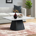 Edison Coffee Table in White and Black - Tony’s Furniture Store & Linen (GA) - Multi Location