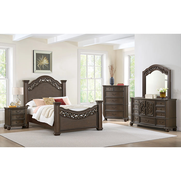 Brunswick Panel Bed in Mahogany - Tony’s Furniture Store & Linen (GA) - Multi Location