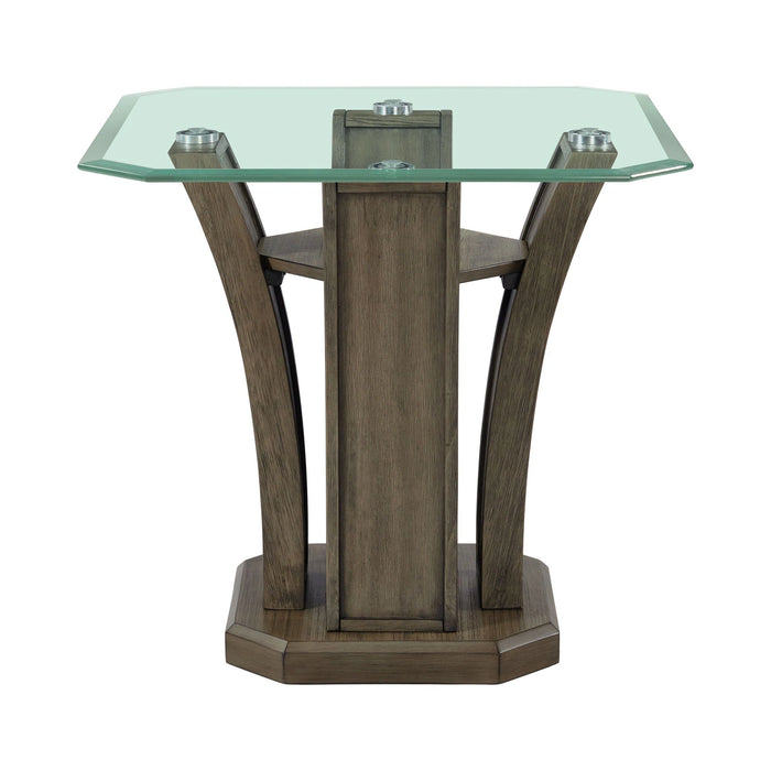 Dapper Square End Table Grey - Tony’s Furniture Store & Linen (GA) - Multi Location