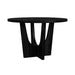 Oregon Round Table in Black - Tony’s Furniture Store & Linen (GA) - Multi Location