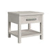 Avalanche End Table with USB in Antique White - Tony’s Furniture Store & Linen (GA) - Multi Location