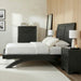 Allan Bedroom Set with 2 Nightstands in Black - Tony’s Furniture Store & Linen (GA) - Multi Location