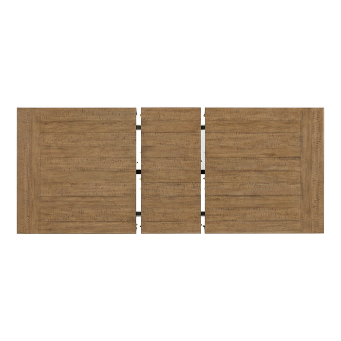 Montrose Dining Table with 20"" Leaf in Espresso and Brown - Tony’s Furniture Store & Linen (GA) - Multi Location
