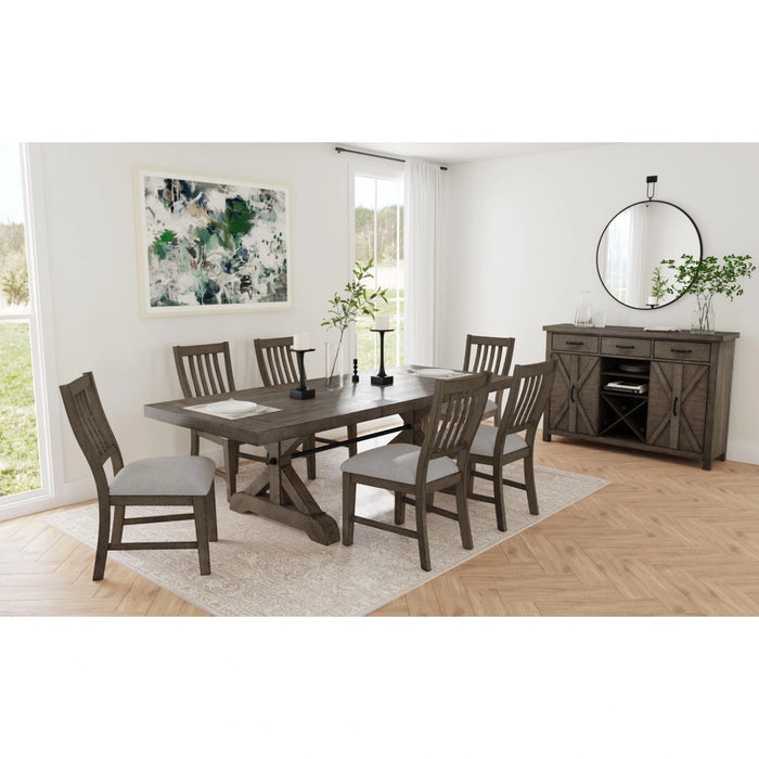 Yellowstone Dining Set in Medium Brown - Tony’s Furniture Store & Linen (GA) - Multi Location