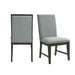 Donovan Upholstery Side Chair Dark (2 Per Pack) - Tony’s Furniture Store & Linen (GA) - Multi Location