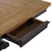 Montrose Dining Table with 20"" Leaf in Espresso and Brown - Tony’s Furniture Store & Linen (GA) - Multi Location