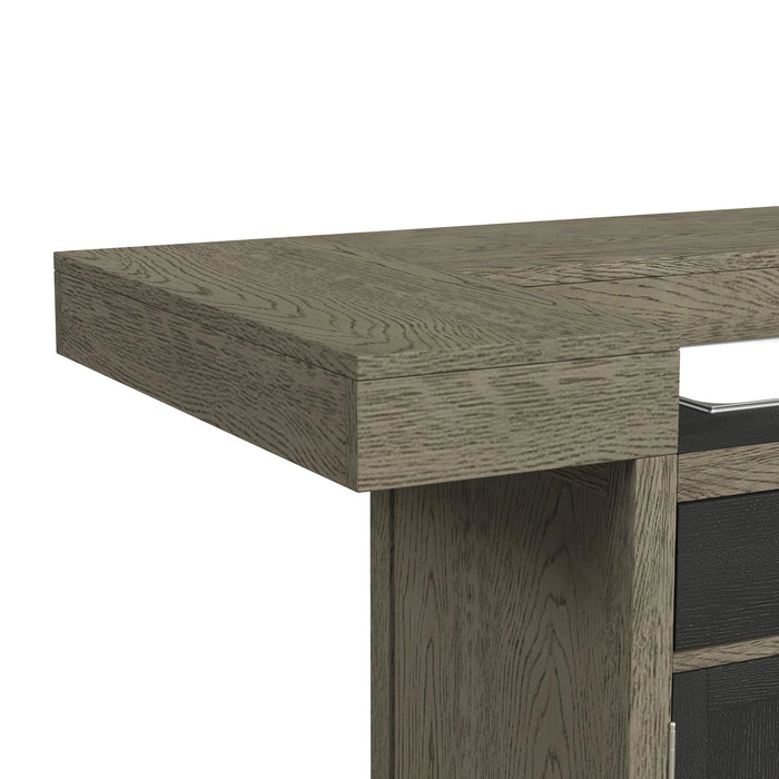 Jemma Bar Table with Light in Grey and Dark Espresso - Tony’s Furniture Store & Linen (GA) - Multi Location