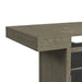 Jemma Bar Table with Light in Grey and Dark Espresso - Tony’s Furniture Store & Linen (GA) - Multi Location