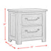 Maverick Nightstand w/USB Grey - Tony’s Furniture Store & Linen (GA) - Multi Location