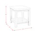 Marcello w/ White Top - End table - Tony’s Furniture Store & Linen (GA) - Multi Location